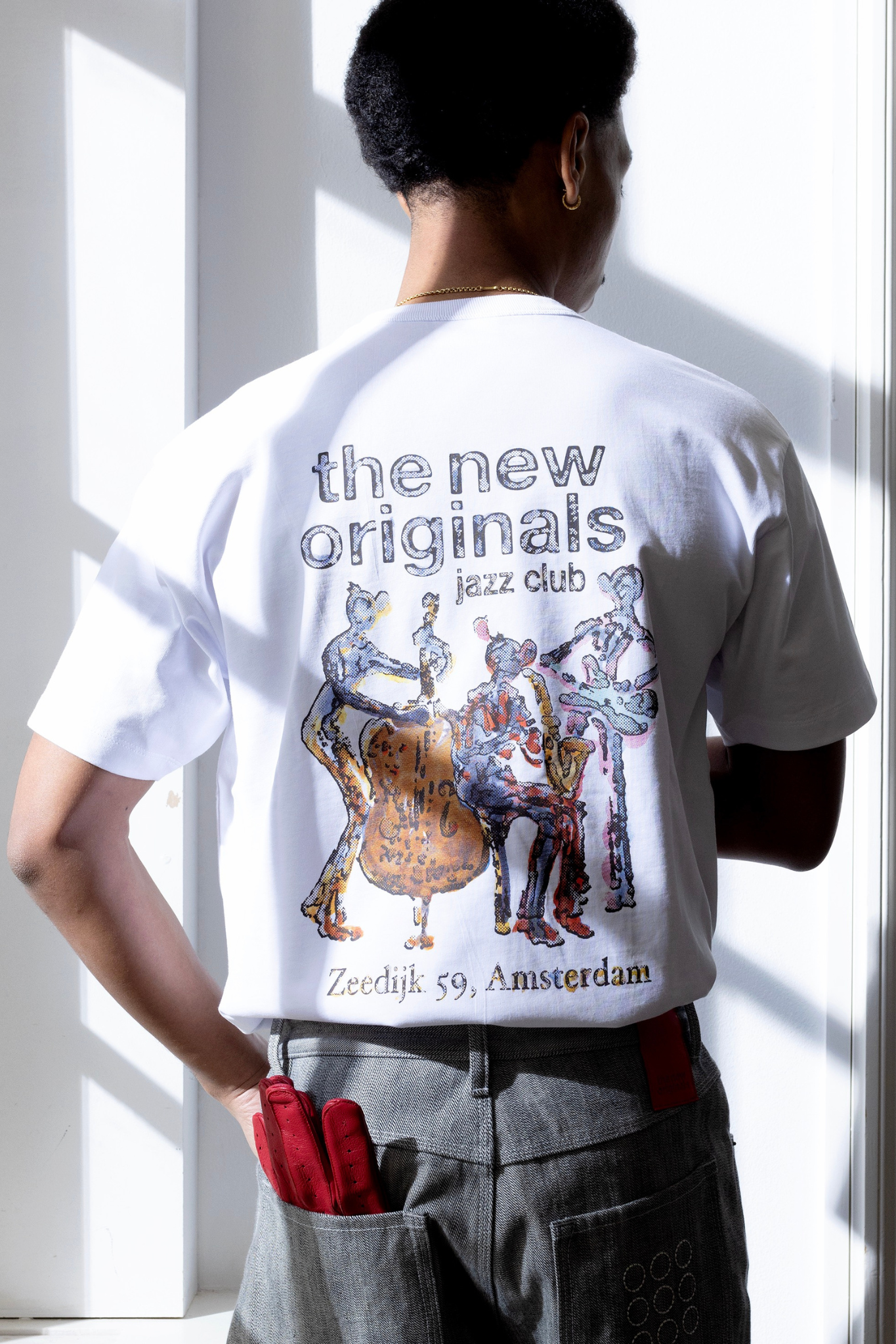 JAZZ CLUB T-SHIRT - WHITE