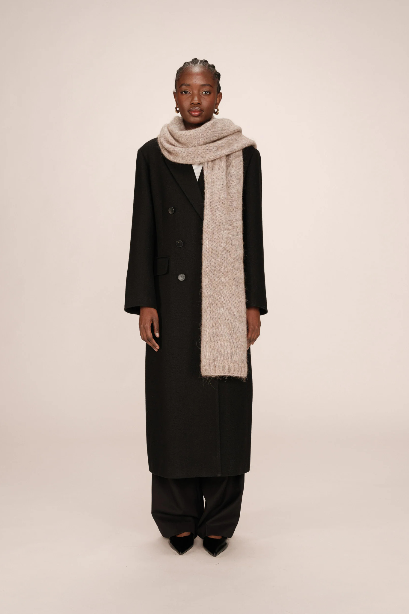 SALDANA SCARF - BEIGE
