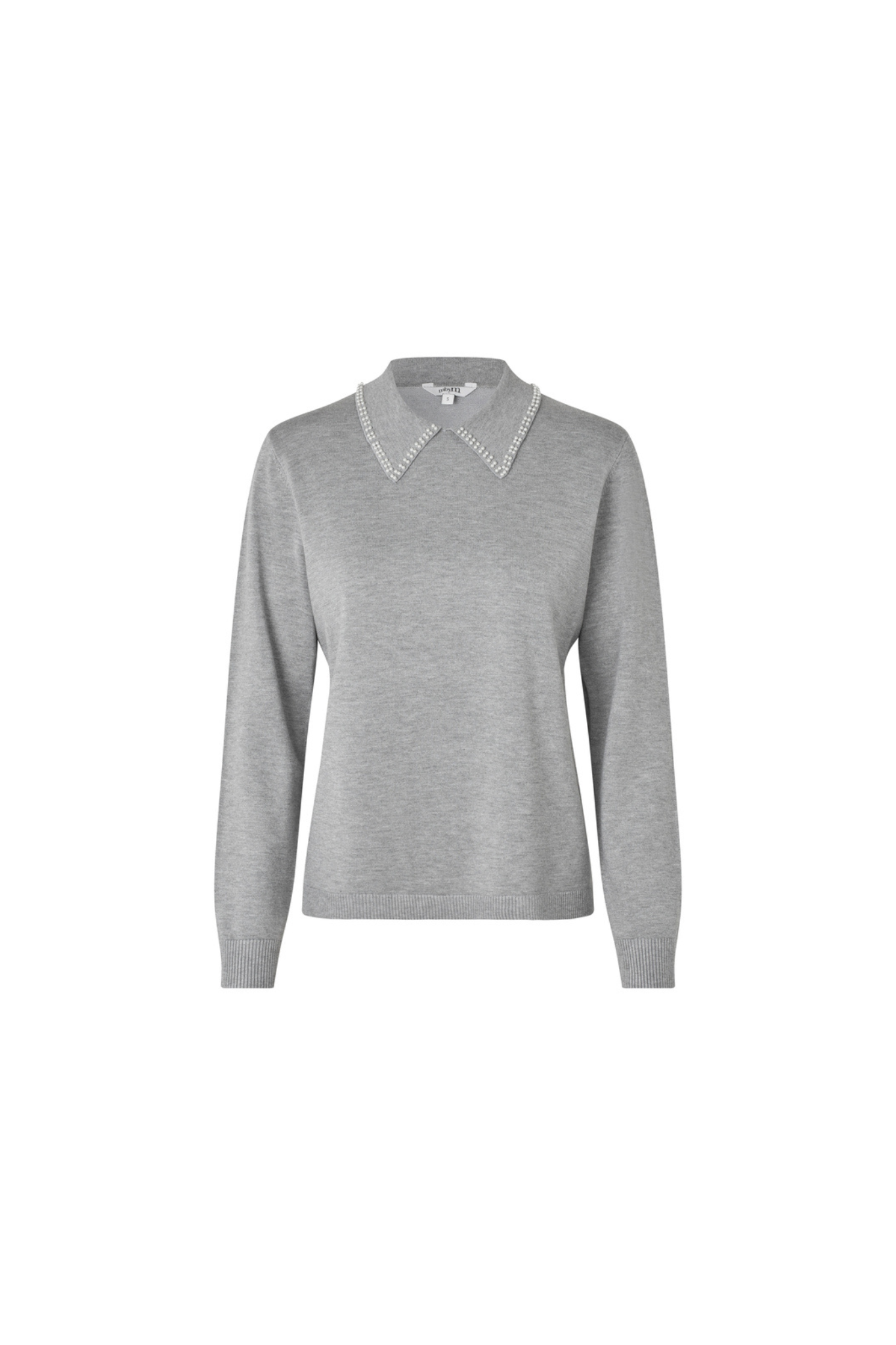 POLANA KNIT - LIGHT GREY MELANGE