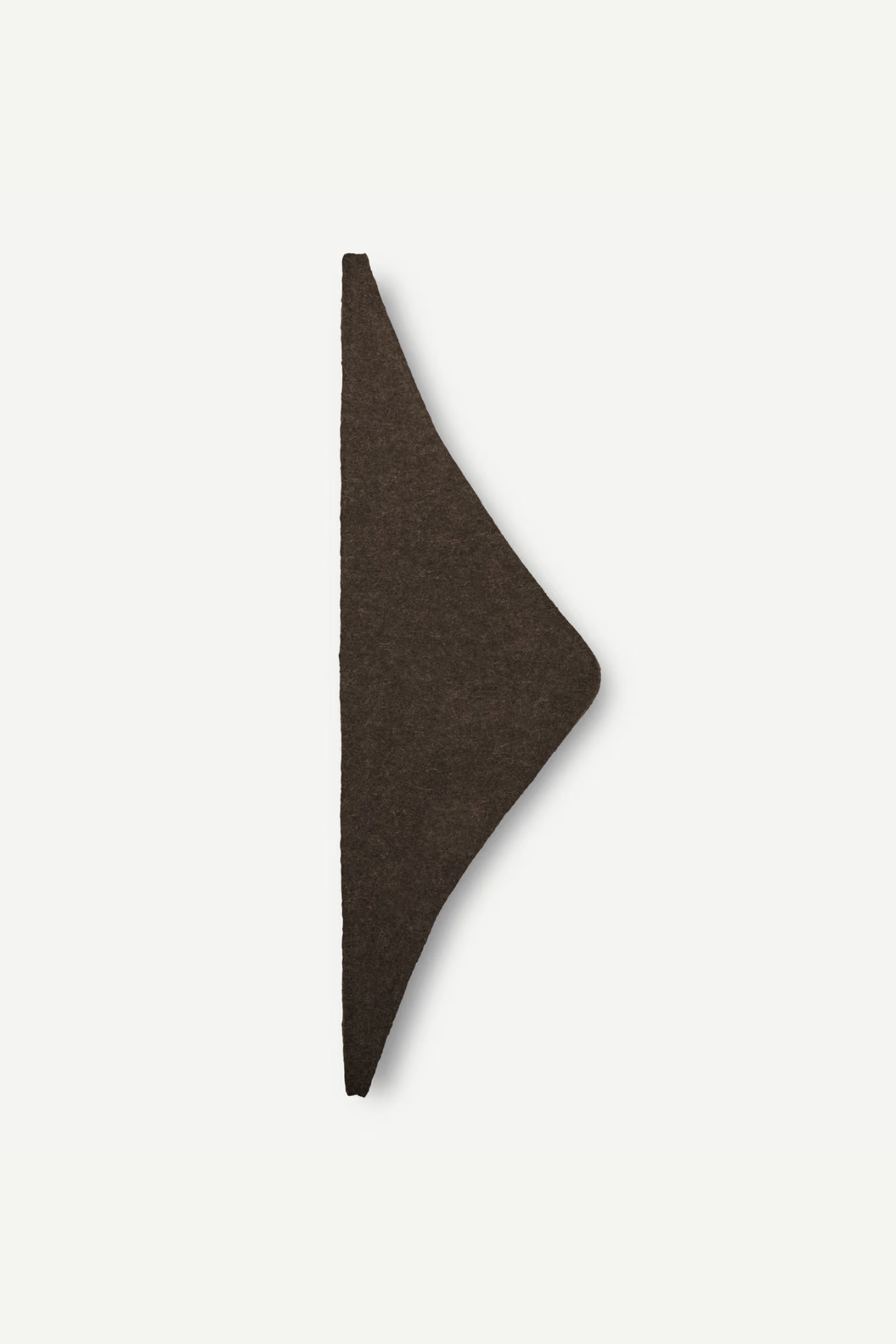 SANOR TRIANGLE SCARF - MULCH