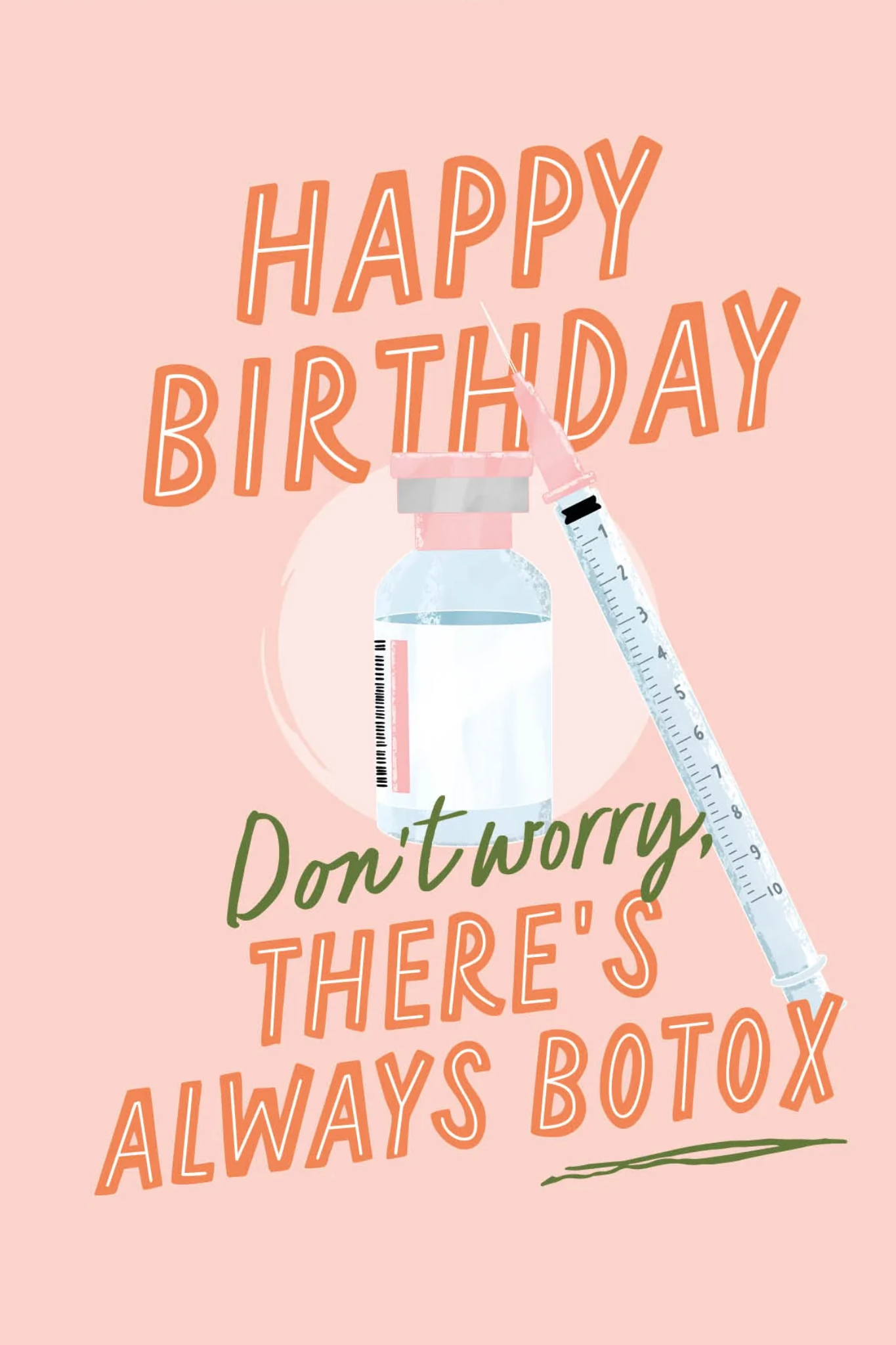 HAPPY BDAY BTX - POSTCARD