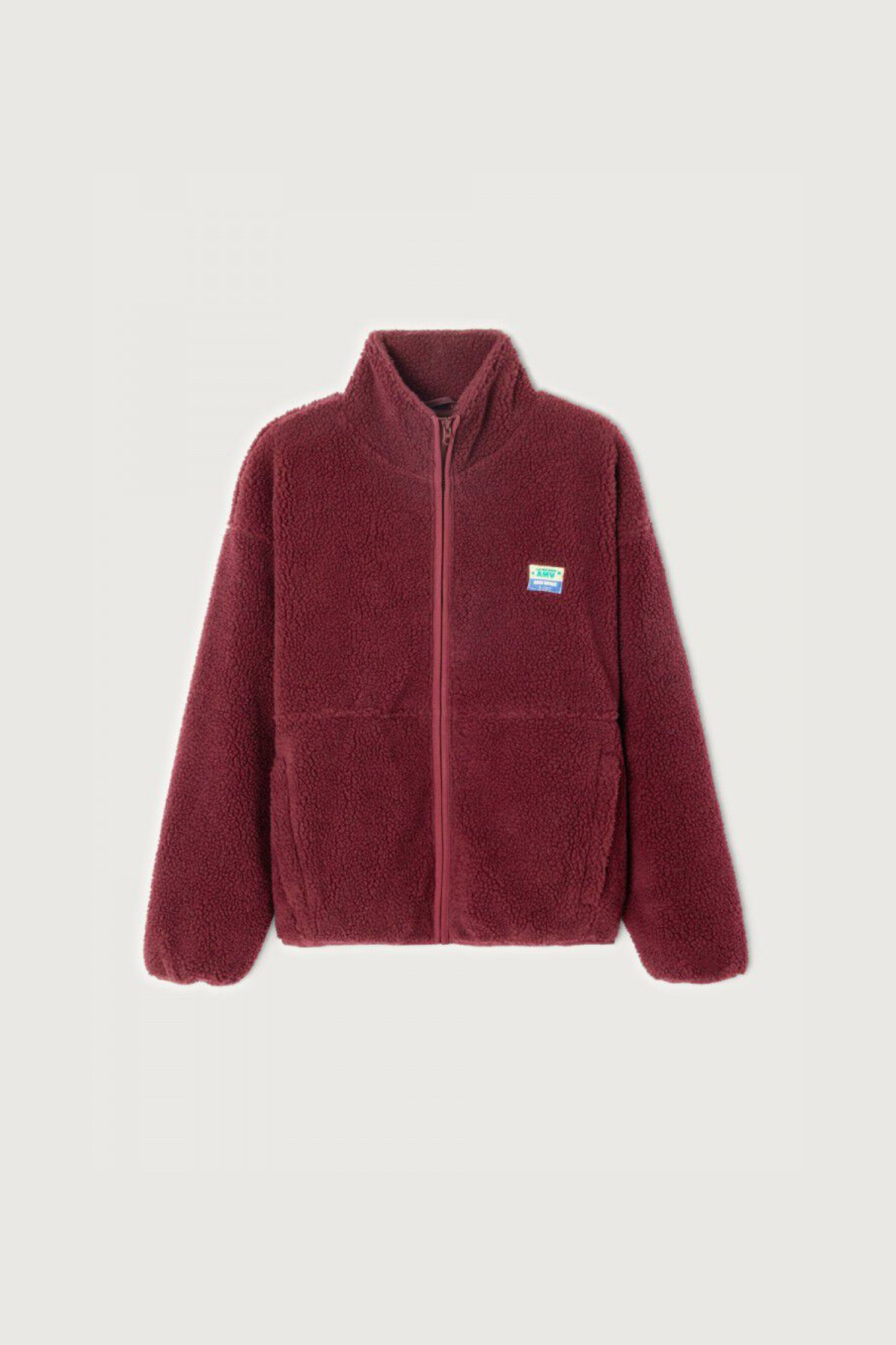 HOKTOWN JACKET - BURGUNDY MELANGE