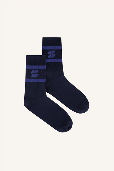 LOGO SPARKLE SOCKS - KINGSBLUE