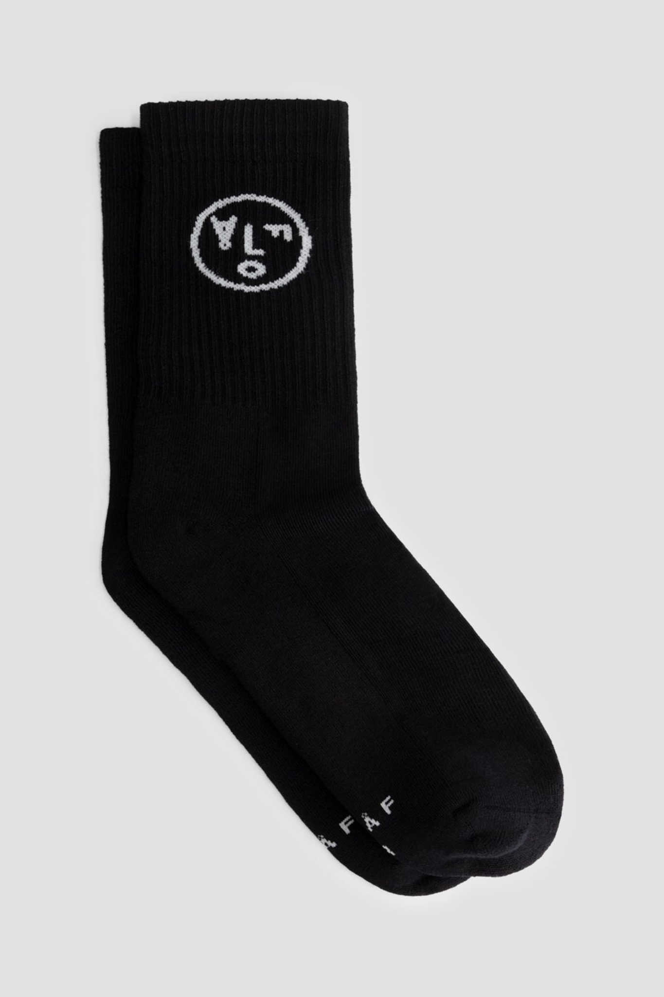 FACE SOCKS - BLACK