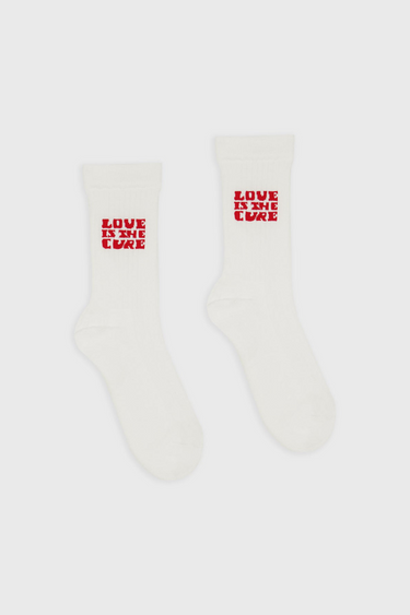 LOVE SOCKS -  BEIGE