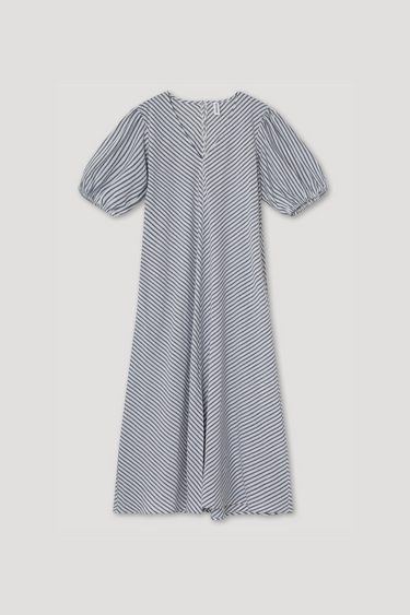 BELLATRIKS DRESS - BLUE STRIPE