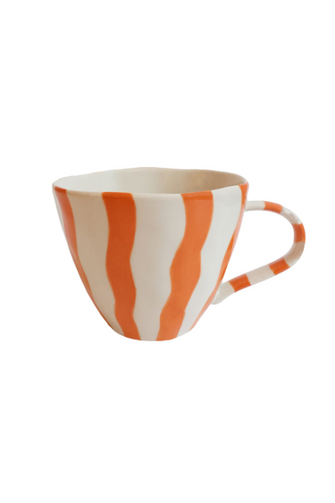 MUG WAVY ORANGE