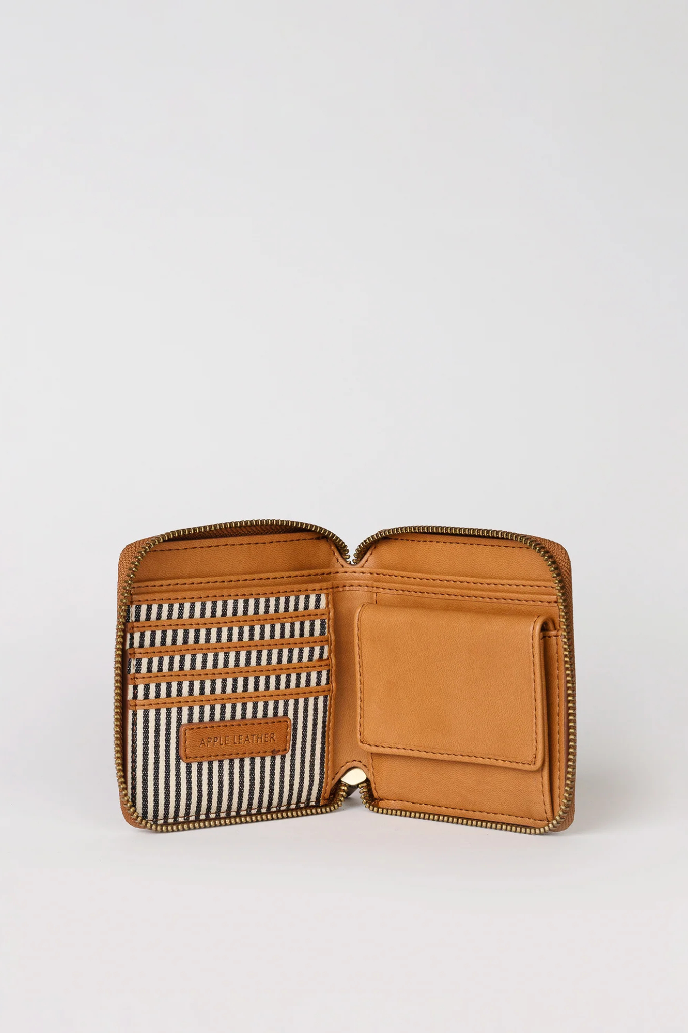 SONNY SQUARE WALLET - COGNAC APPLE LEATHER