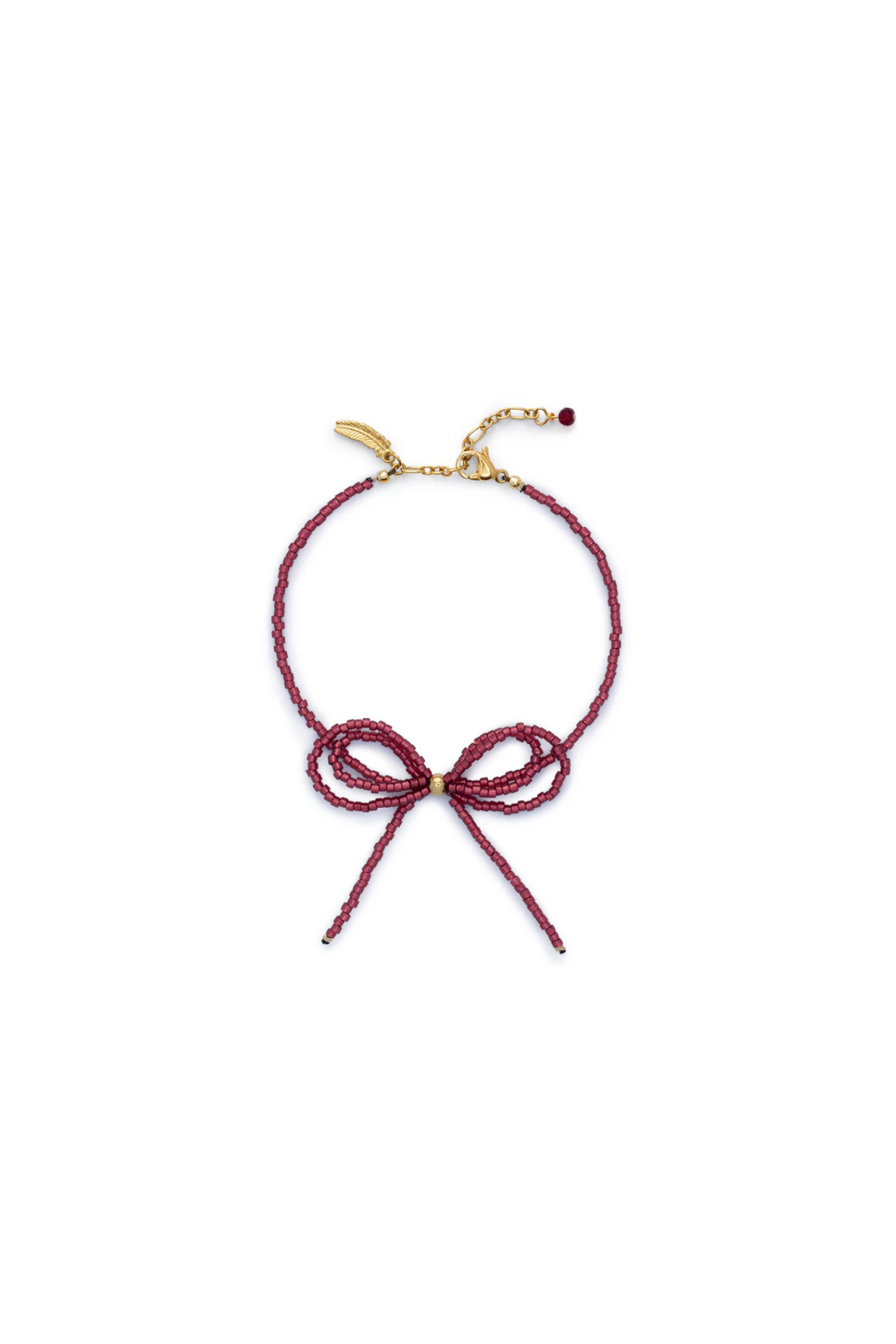 BOWS OF JOY BRACELET RED