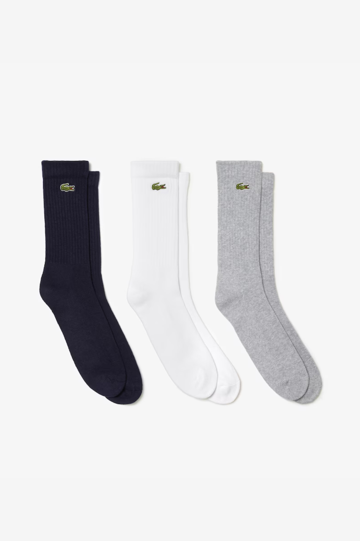 RA4182 - SOCKS 01 - SILVER CHINE/WHITE/NAVY