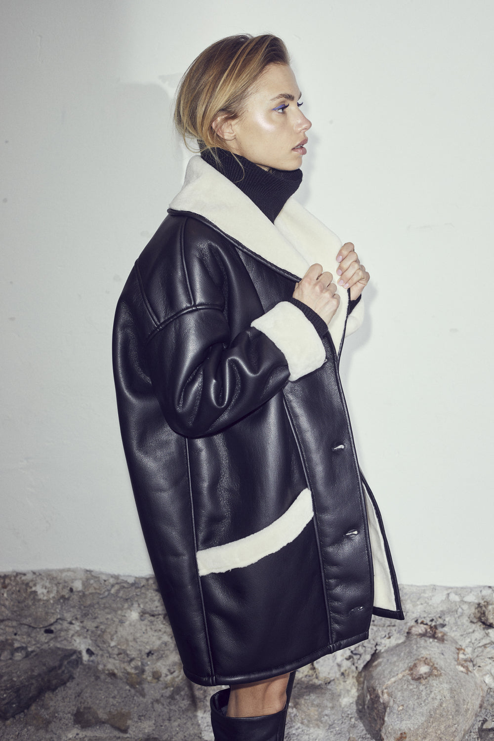 SHIA CC SHEARLING JACKET