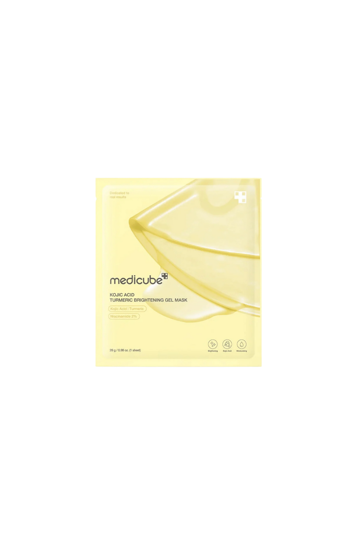 KOJIC ACID TURMERIC BRIGHTENING GEL MASK (28G ) ( 1 PIECE )
