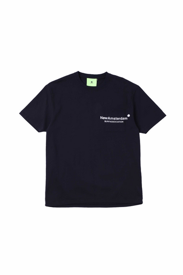 THROW POCKET T-SHIRT - BLACK