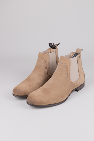 OU - NINA OBLIQUE 1-D BOOTS - TAUPE BRUSHED