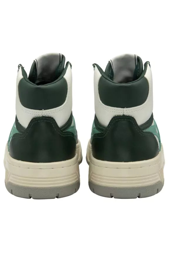 CLB536WN1 - CHALLENGE HIGH SNEAKERS WHITE/EVERGREEN/SEA MIST