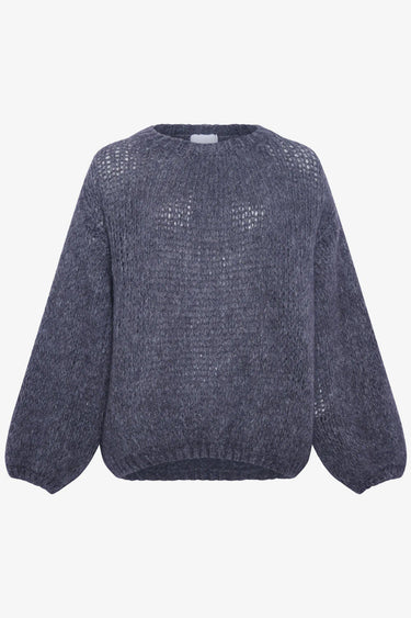 JAZZLYN KNIT - MEDIUM GREY MELANGE