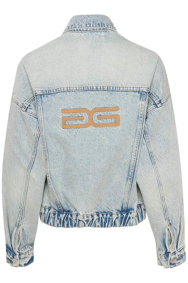 ACIDA JEANS JACKET - LIGHT BLUE ACID WASH