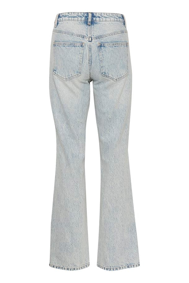 ACIDA STRAIGHT JEANS - LIGHT BLUE ACID WASH