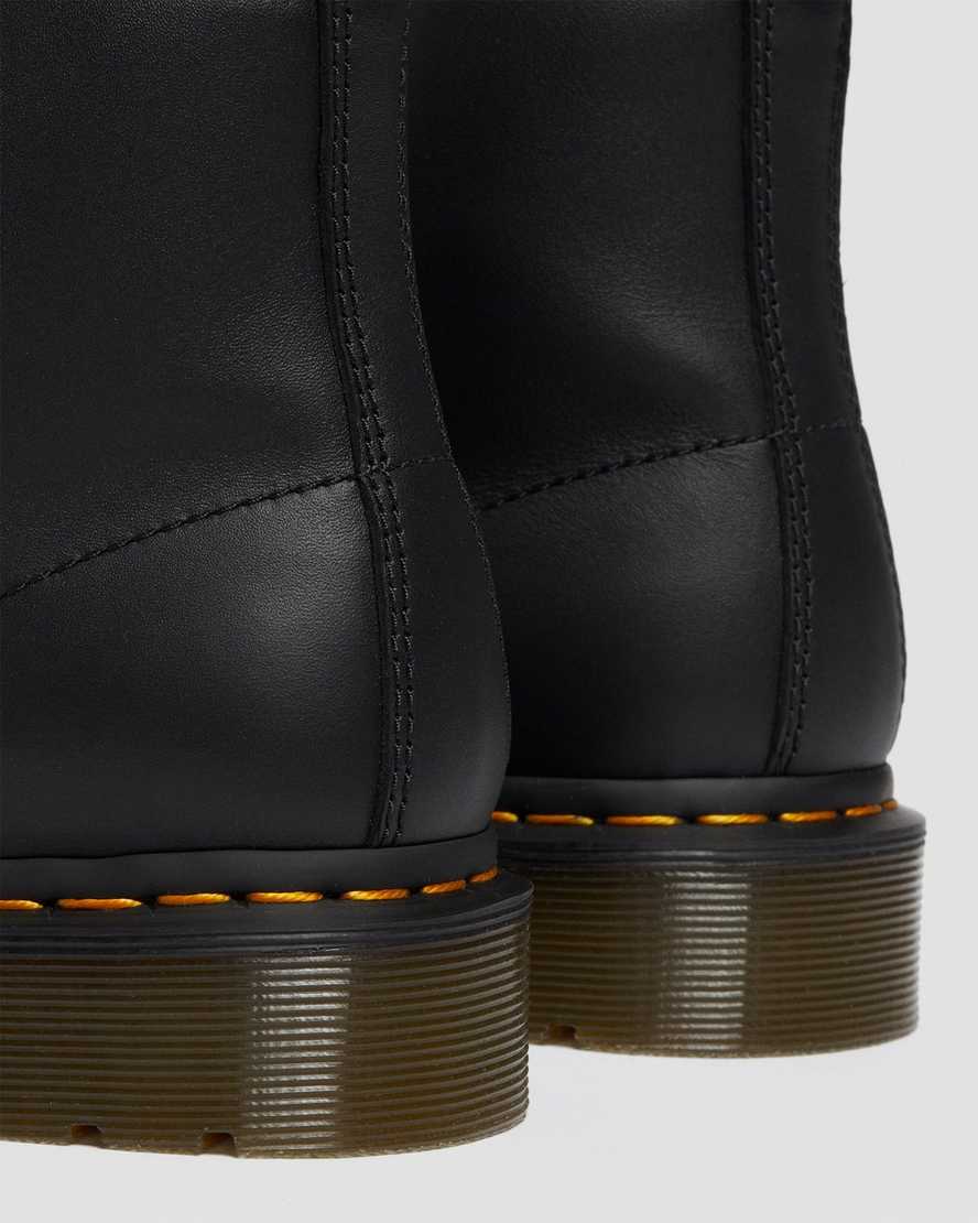 101 LEATHER ANKLE BOOTS - BLACK NAPPA